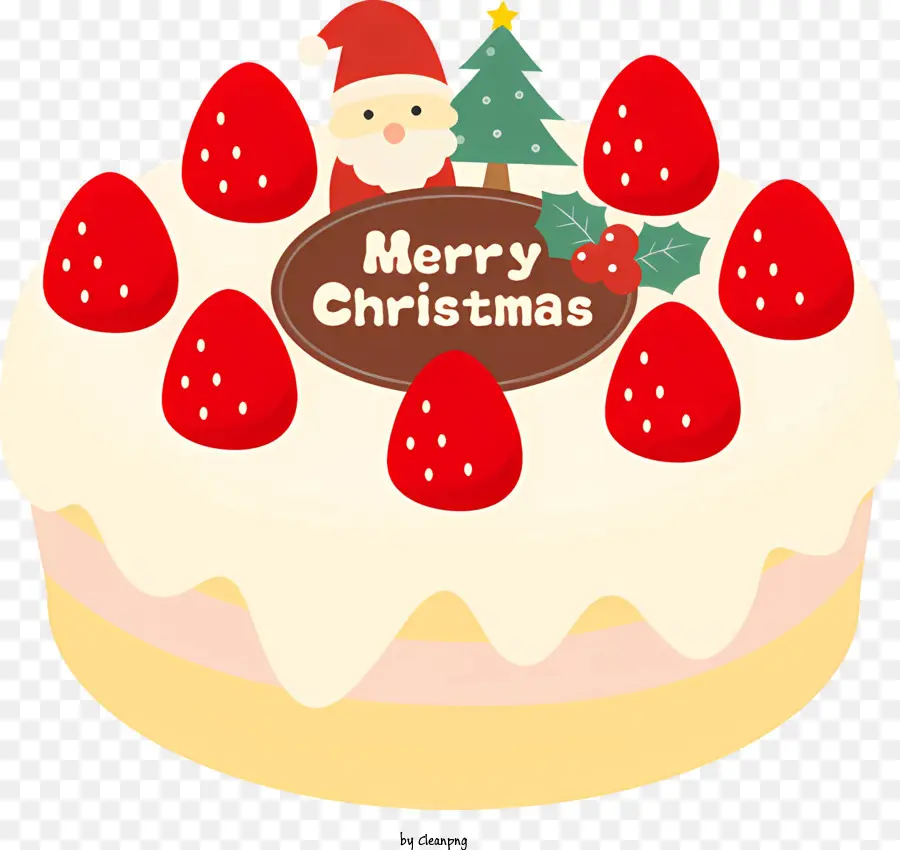 Feliz Navidad Pastel，Pastel De Navidad PNG