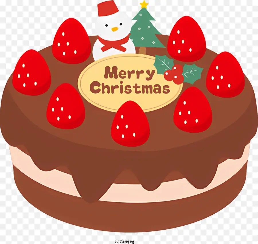 Feliz Navidad Pastel，Pastel De Chocolate PNG