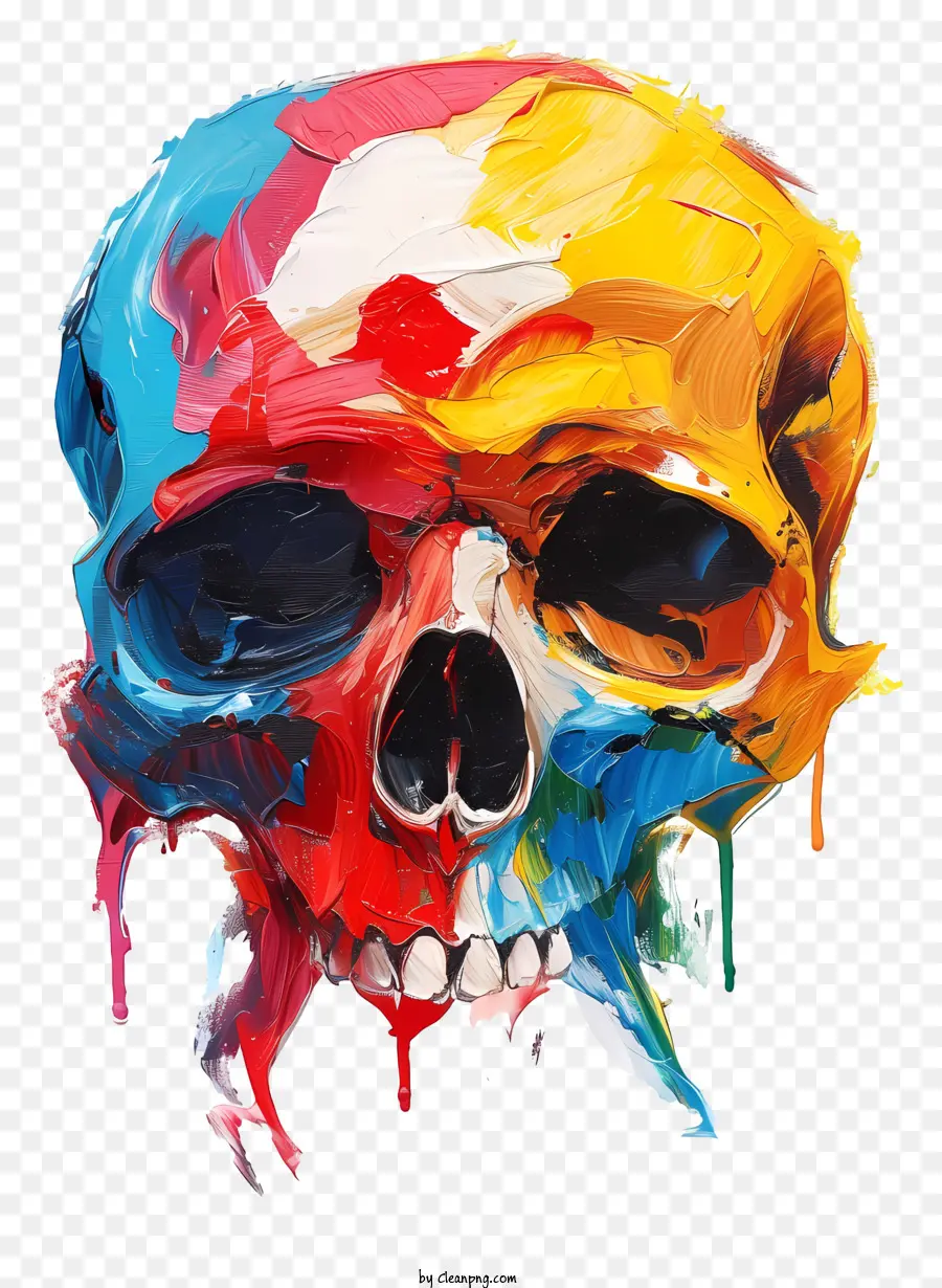 La Muerte De Cráneo，Cráneo De Arte PNG