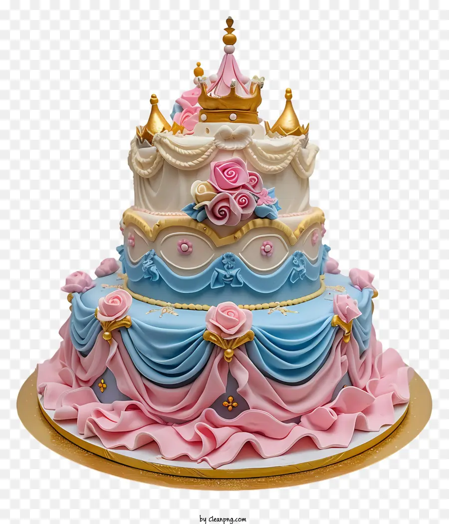 Pastel De Cumpleaños De Princesa，Pastel De Princesa PNG