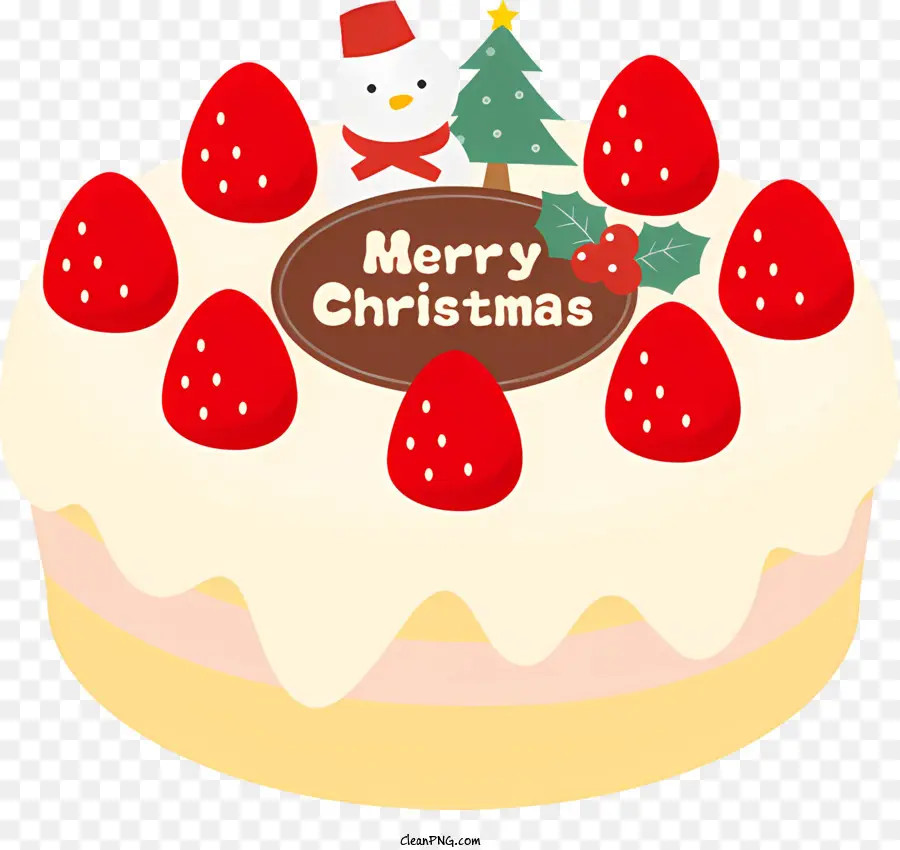 Feliz Navidad Pastel，Pastel De Navidad PNG