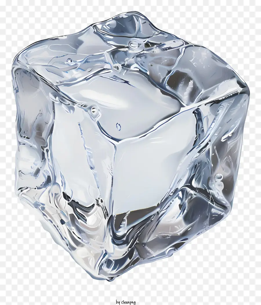 Cubo De Hielo，Cubo De Hielo Claro PNG