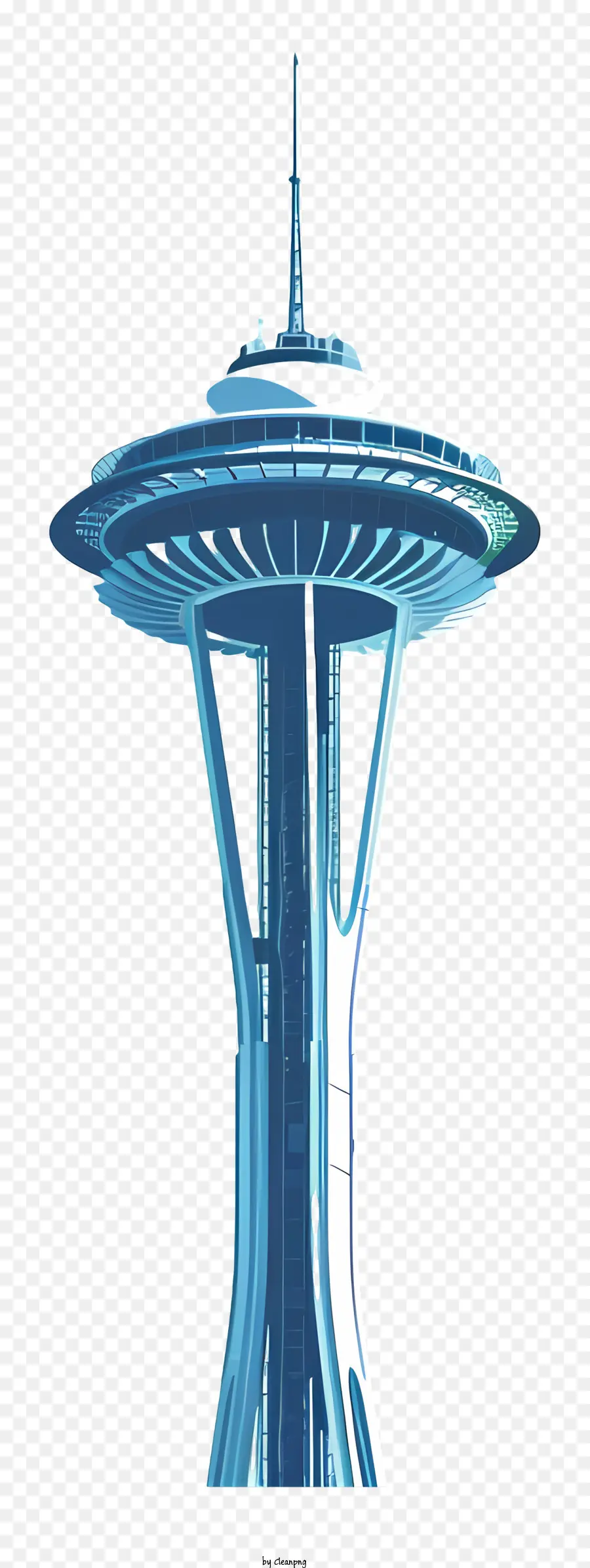 Space Needle，De La Torre PNG