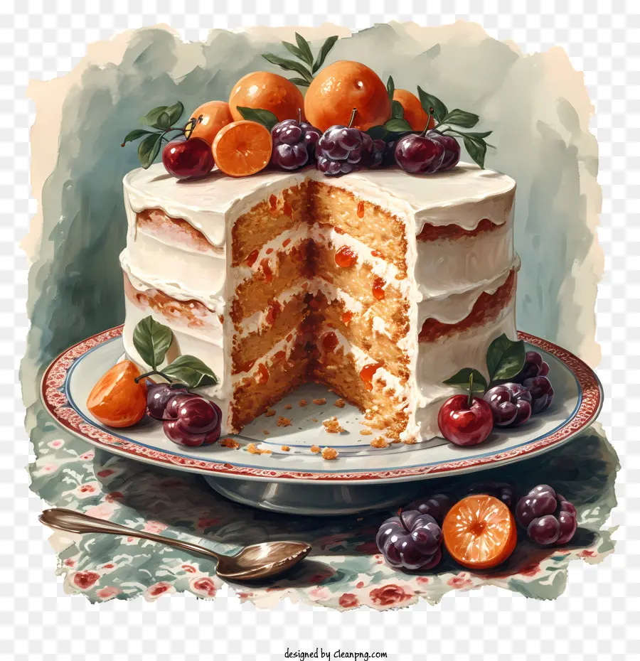 Pastel，Postre PNG