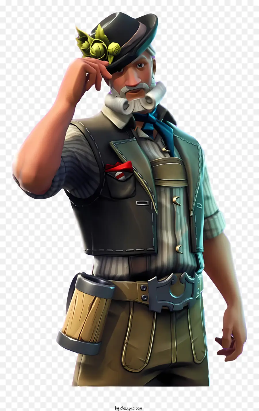 Fortnite，Hombre Mayor PNG