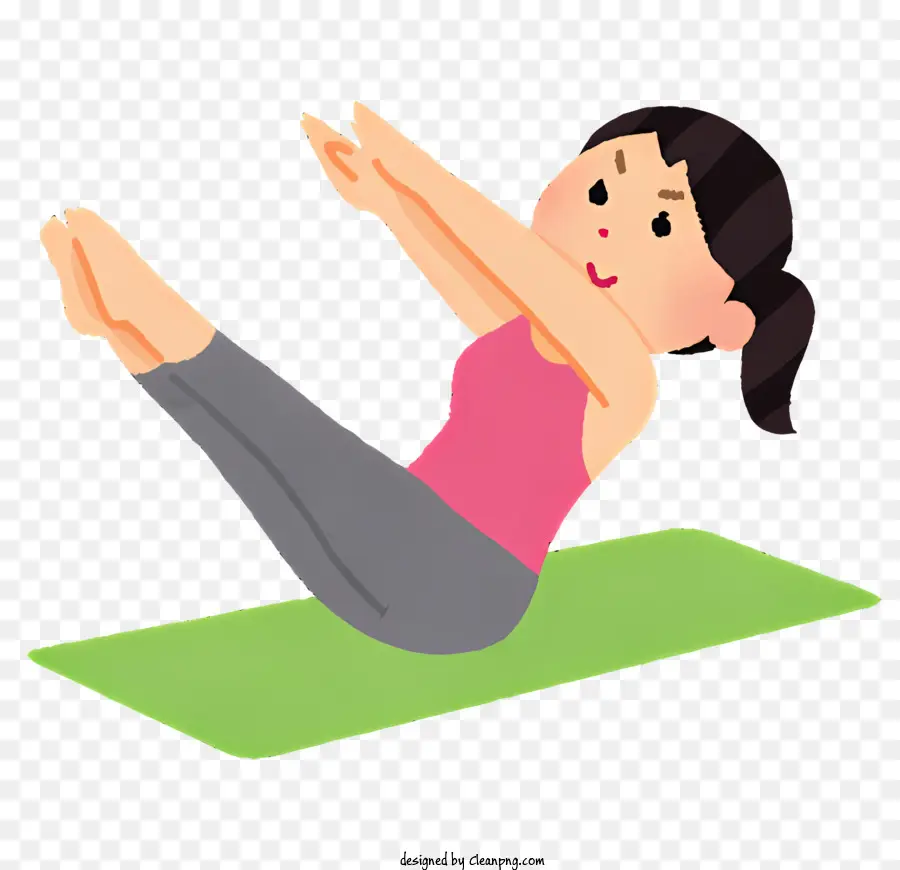 Elementos Deportivos，Ejercicio De Yoga PNG