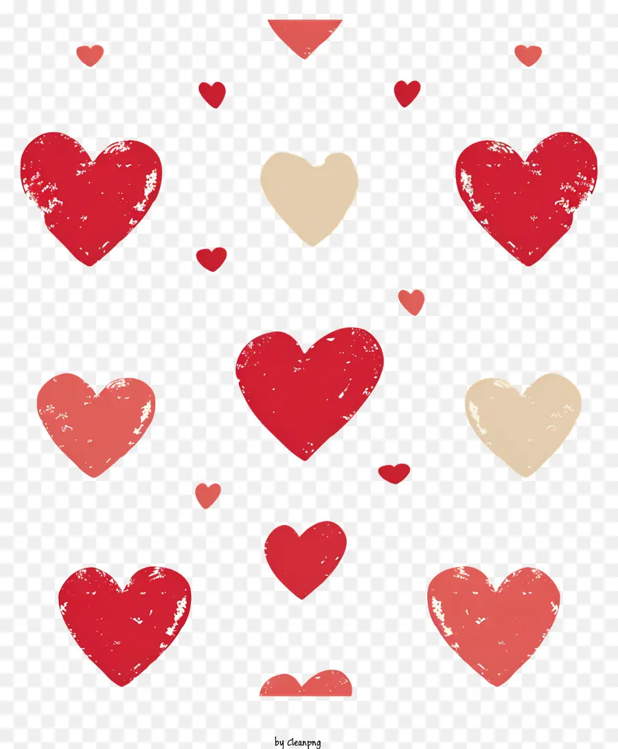 Fondo Del Patrón Del Corazón，Corazones PNG