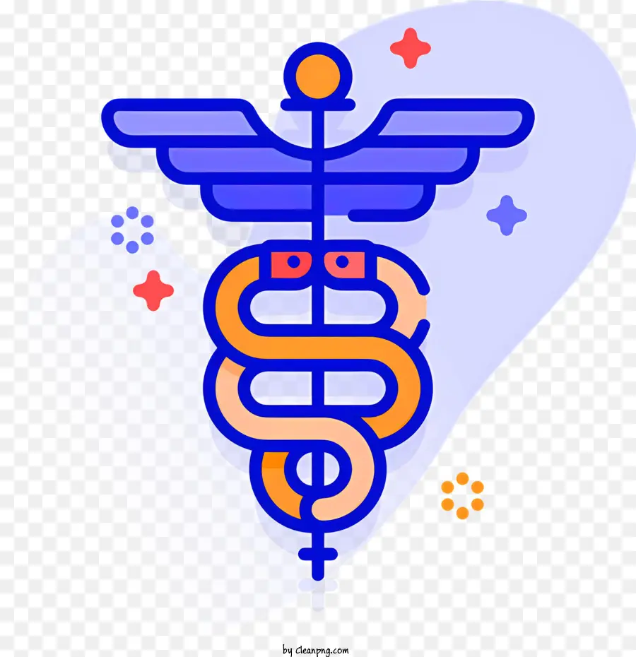 Icono De Caduceo，Caduceo Médico PNG