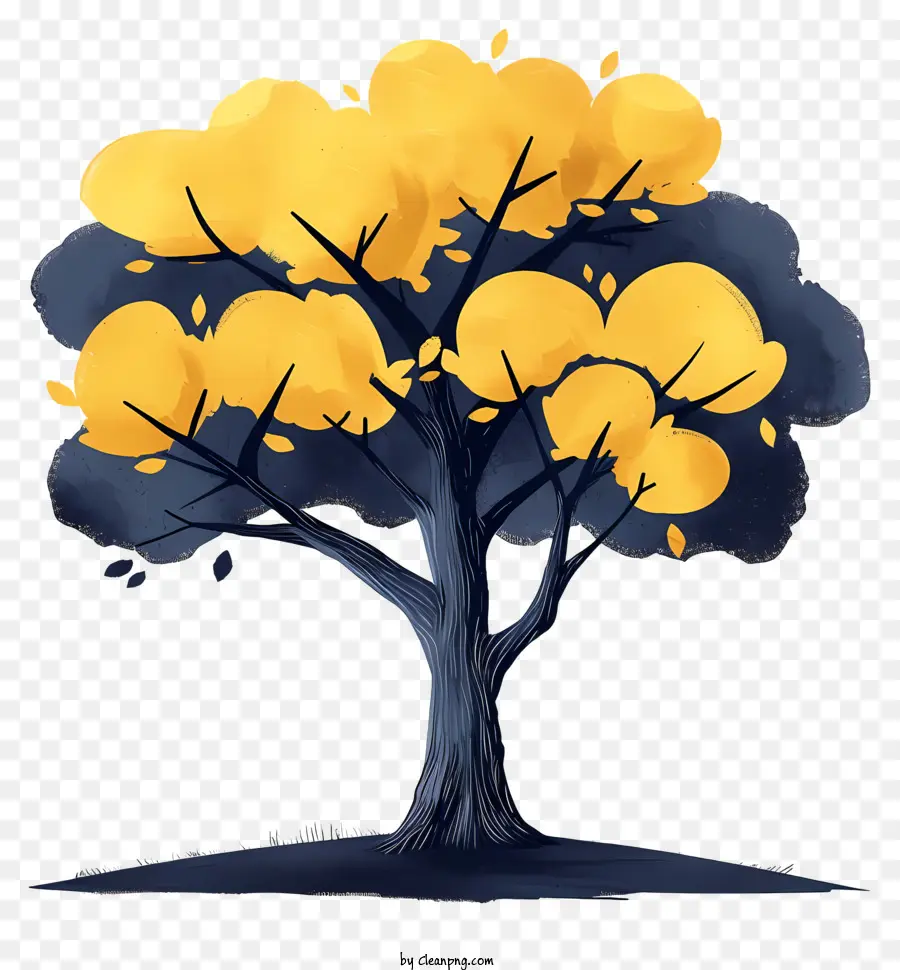 Árbol，Pintura A La Acuarela PNG