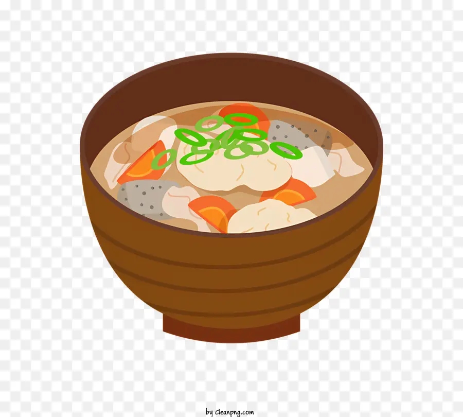 Tazón De Sopa，Sopa De Pollo Y Verduras PNG