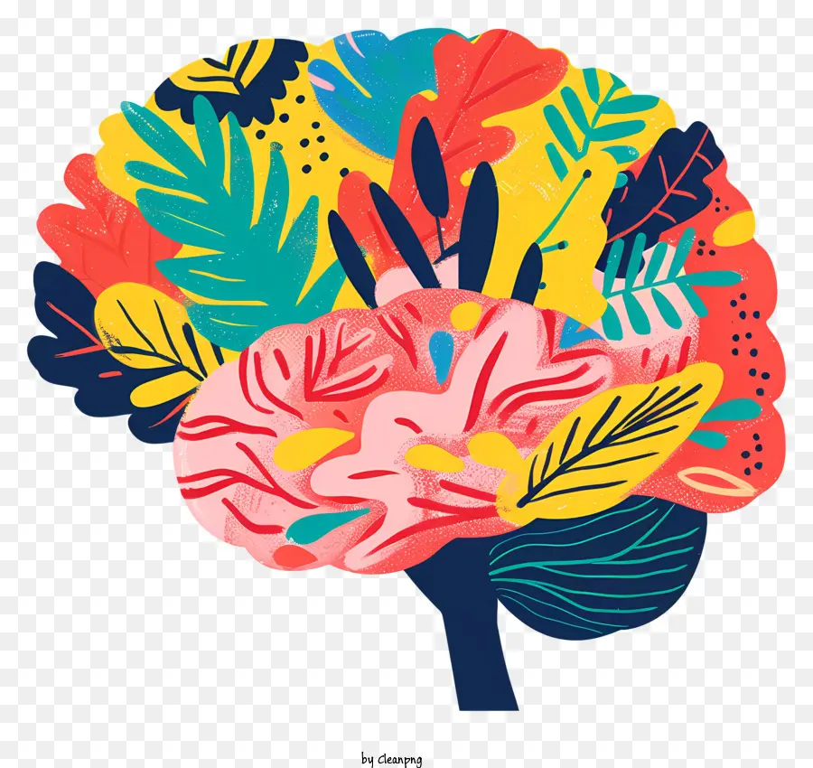 El Cerebro De La Mente，El Cerebro De La Flor PNG