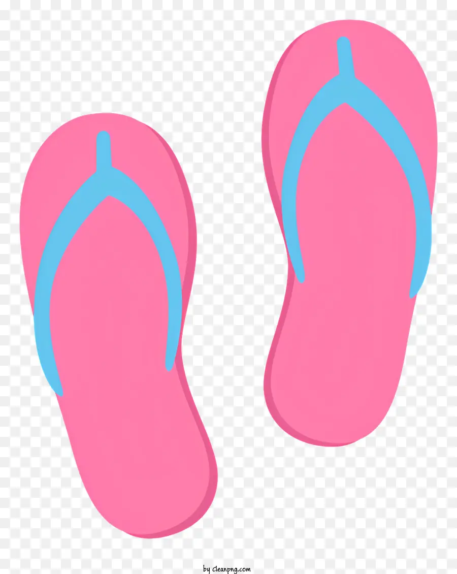 Flip Flops，Chanclas Rosadas PNG