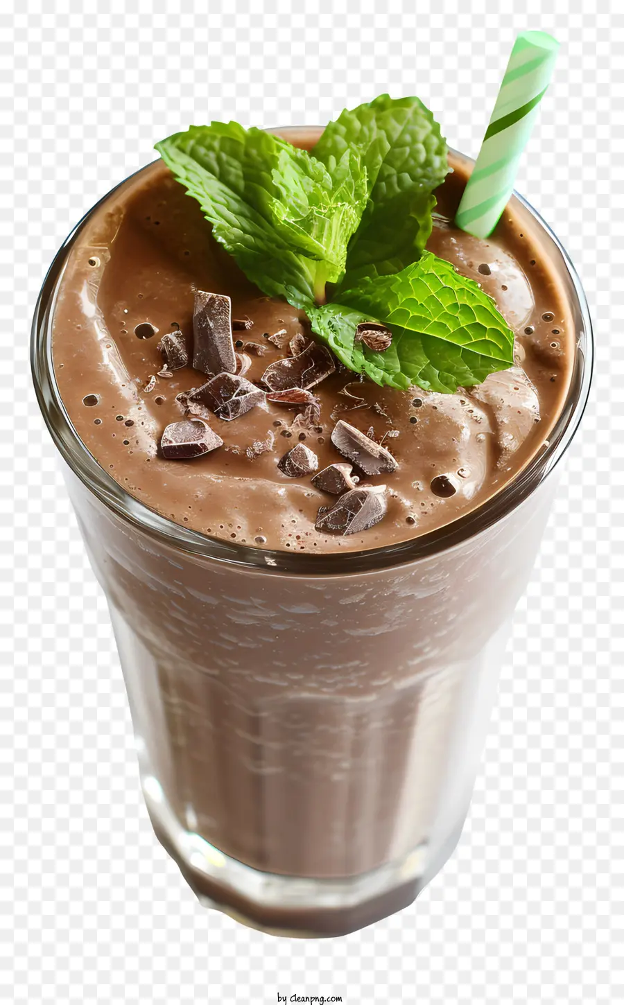 El Chocolate De Menta Día，Batido De Malta De Chocolate PNG