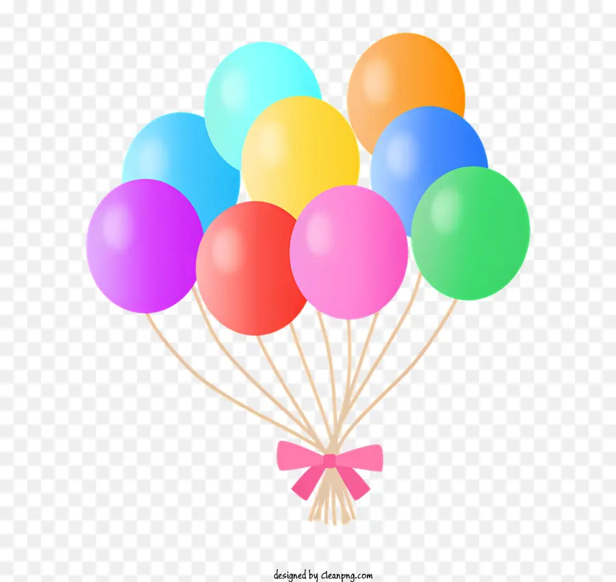 Globos，Colorido PNG