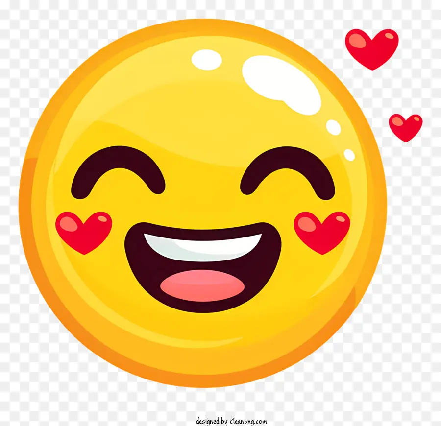 Sonrisa Emoji，Emoji Sonrojado PNG