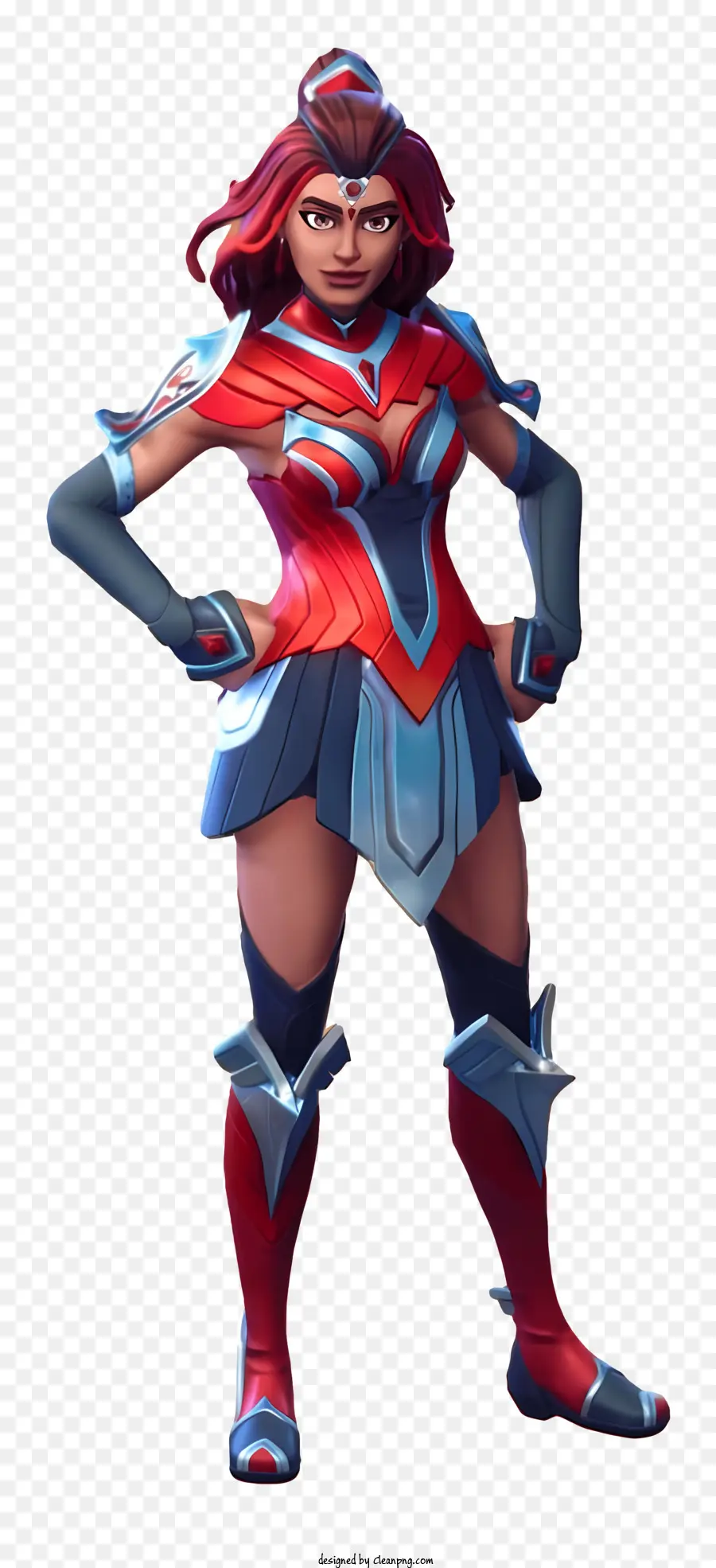 Fortnite，Superhéroe Femenina PNG