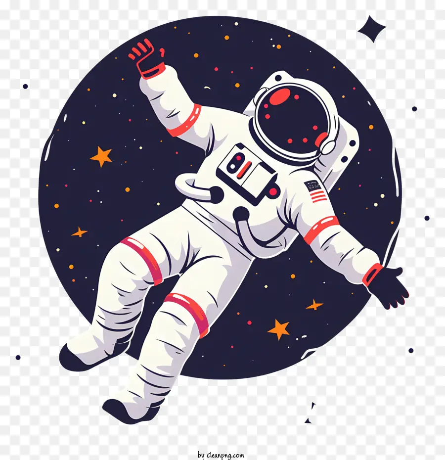 Espacio Flotante De Astronauta，Astronauta PNG