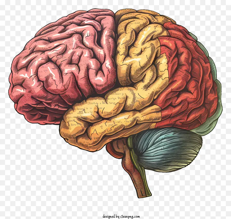 El Cerebro De La Mente，El Cerebro Humano PNG