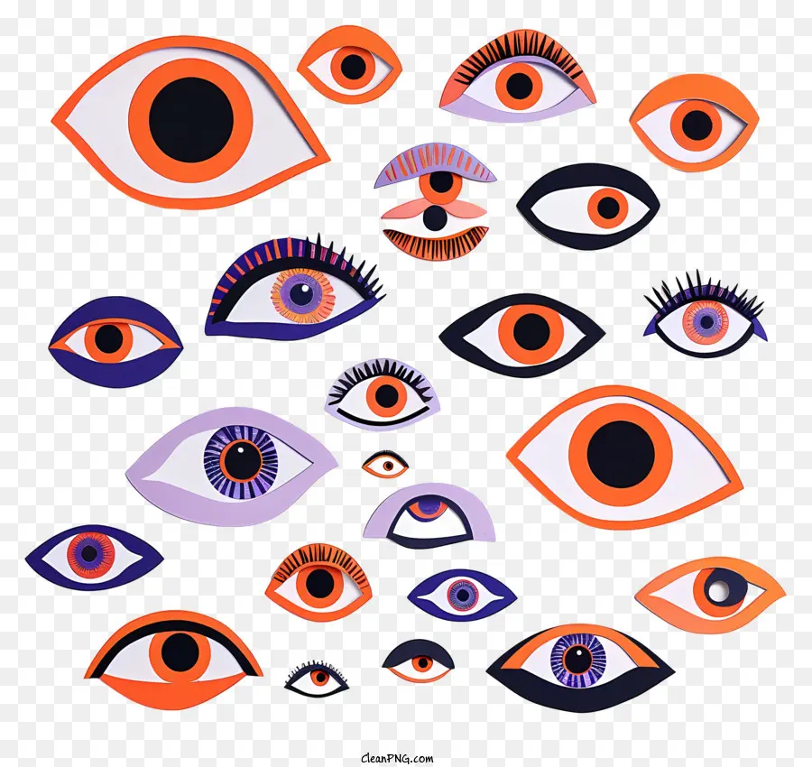 Ojos Saltones，Ojo Arte PNG