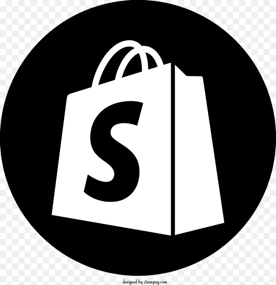 Shopify Logotipo，Bolsa De Compras PNG