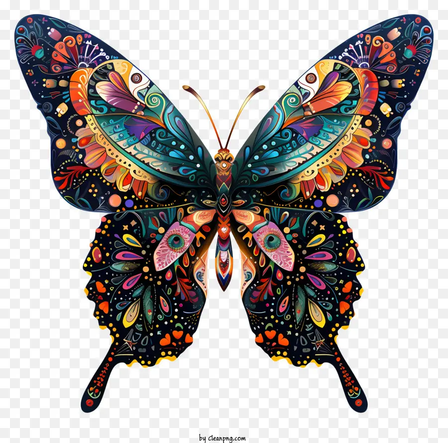 Aprenda Sobre El Día De Las Mariposas，Mariposa Decorativa PNG