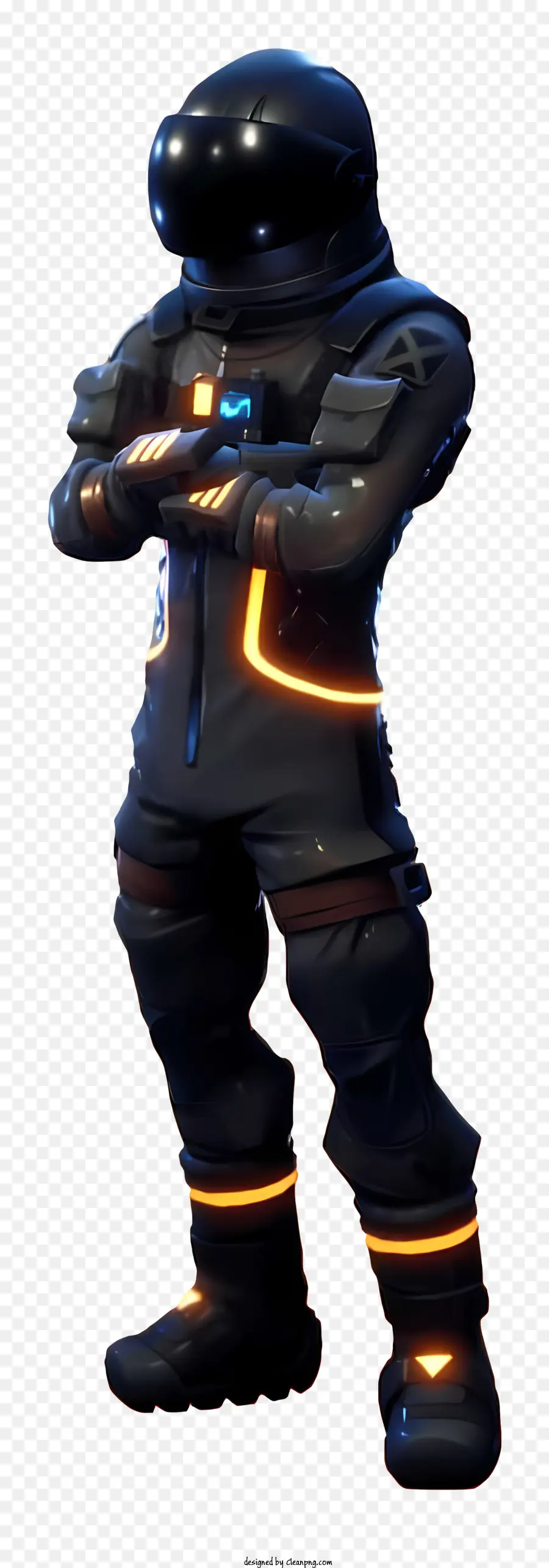 Fortnite，Traje De Astronauta Futurista PNG