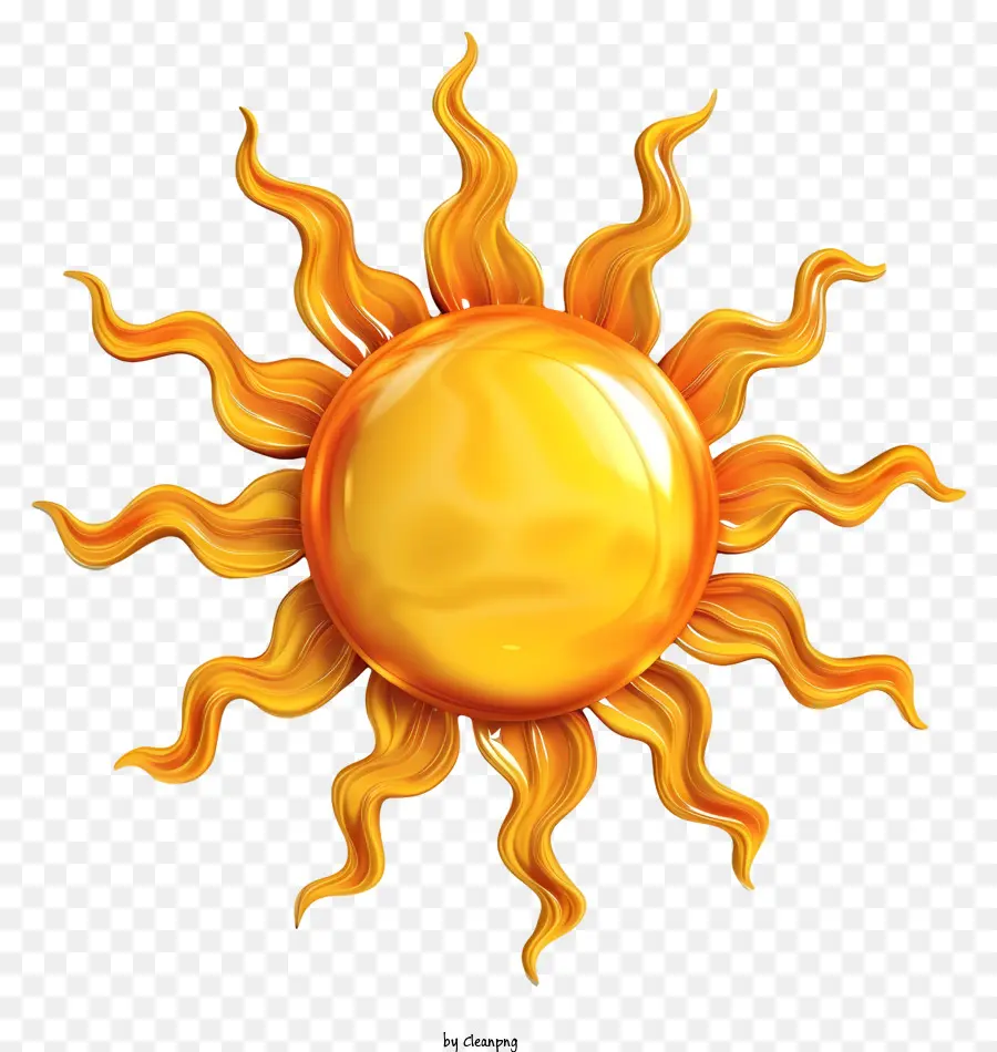 Sol，Sol Amarillo PNG