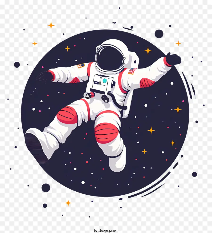 Espacio Flotante De Astronauta，Astronauta PNG