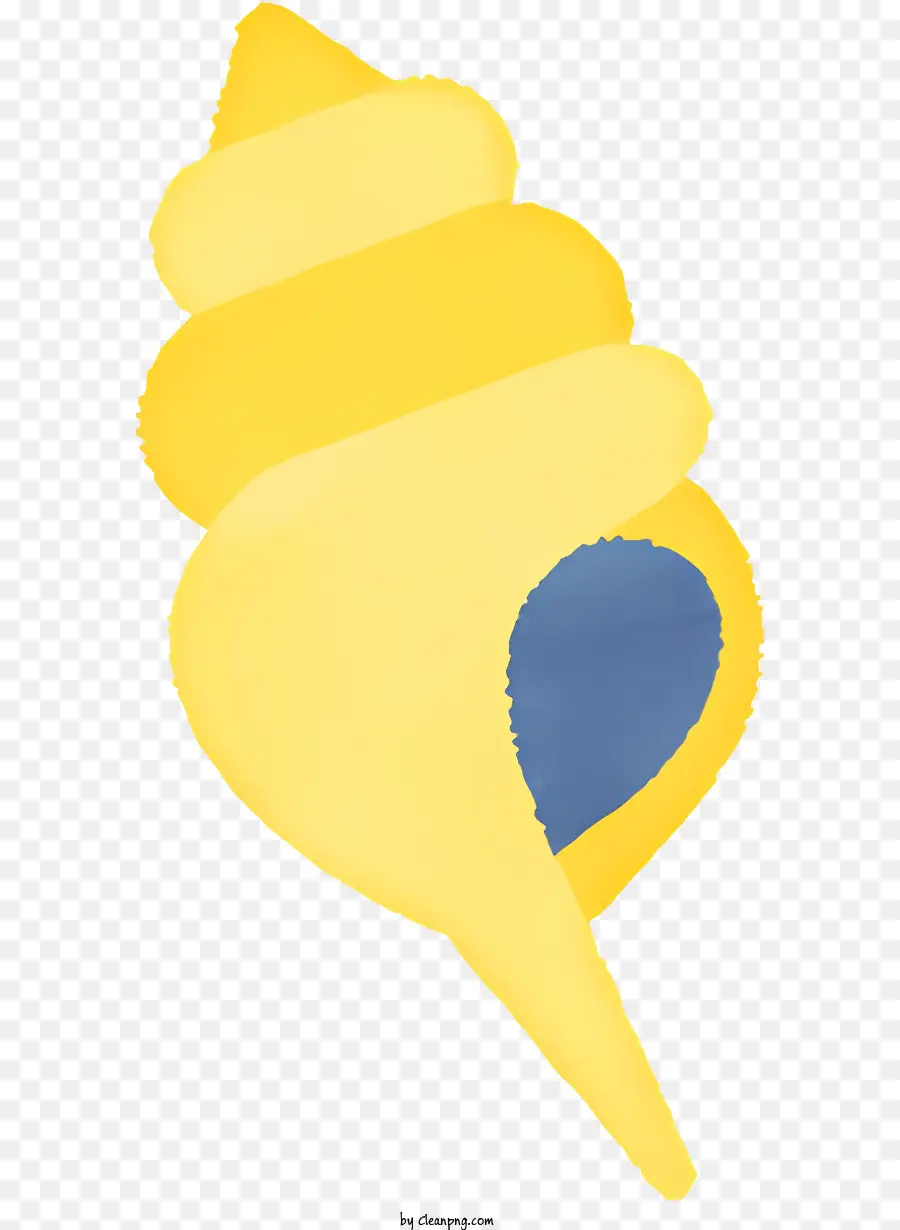 Concha，Concha De Color Amarillo PNG