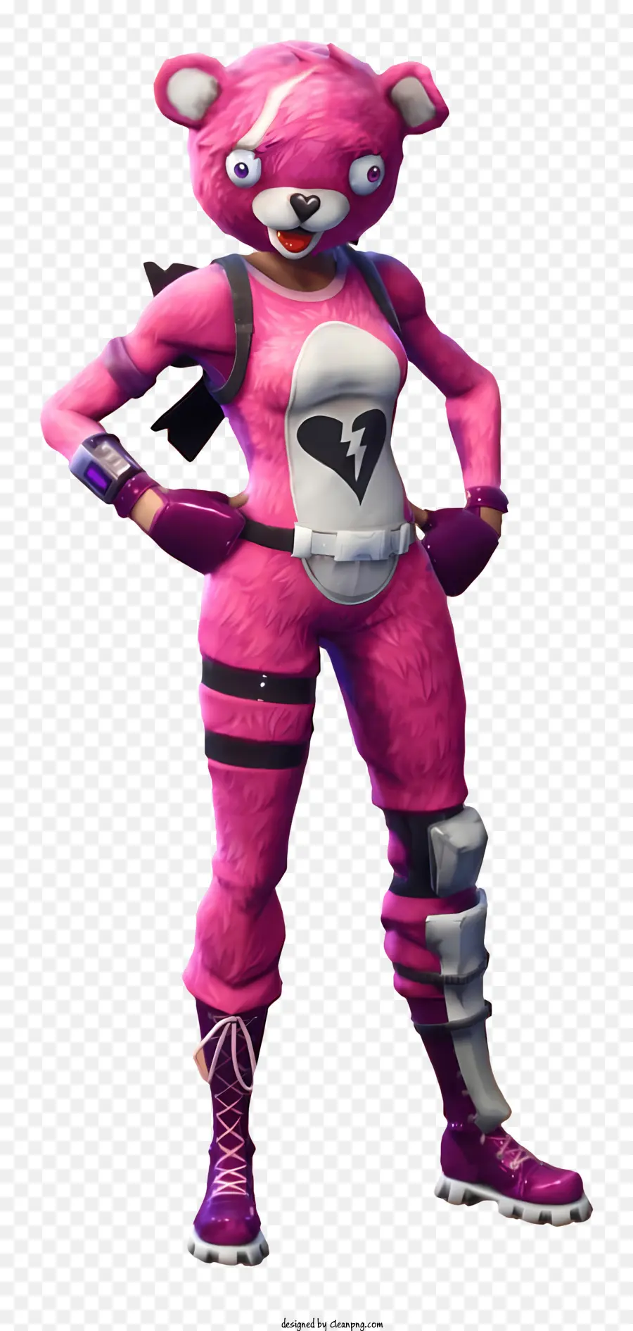 Fortnite，Oso Rosa PNG