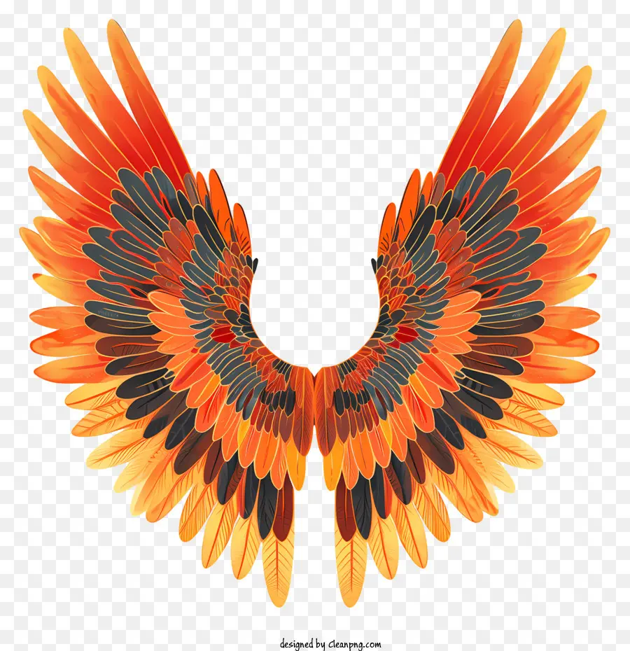 Alas De Fuego，Plumas PNG