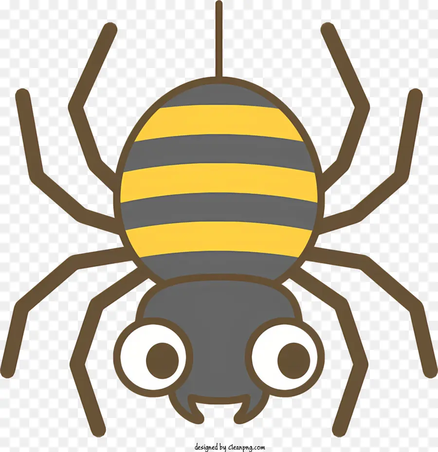 Los Insectos，De Dibujos Animados De Spider PNG