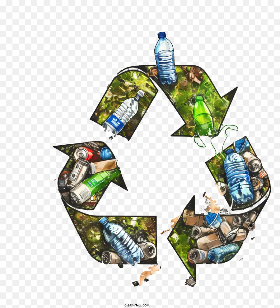 Día De Reciclaje Global，Reciclaje PNG