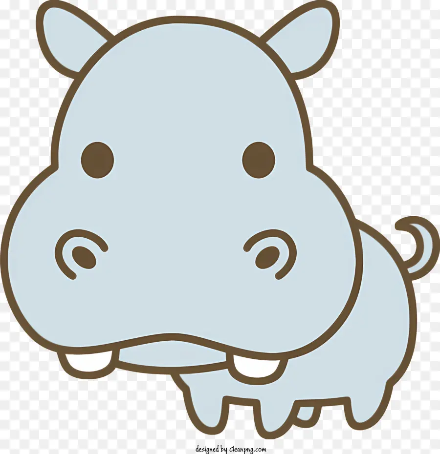 Animal，Hipopótamo PNG