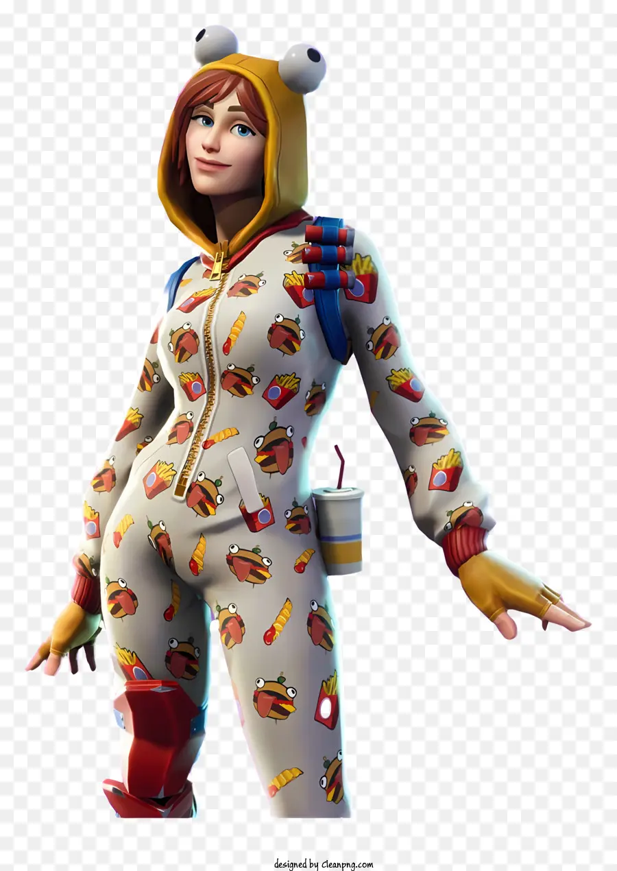 Fortnite，Mujer De La Moda PNG