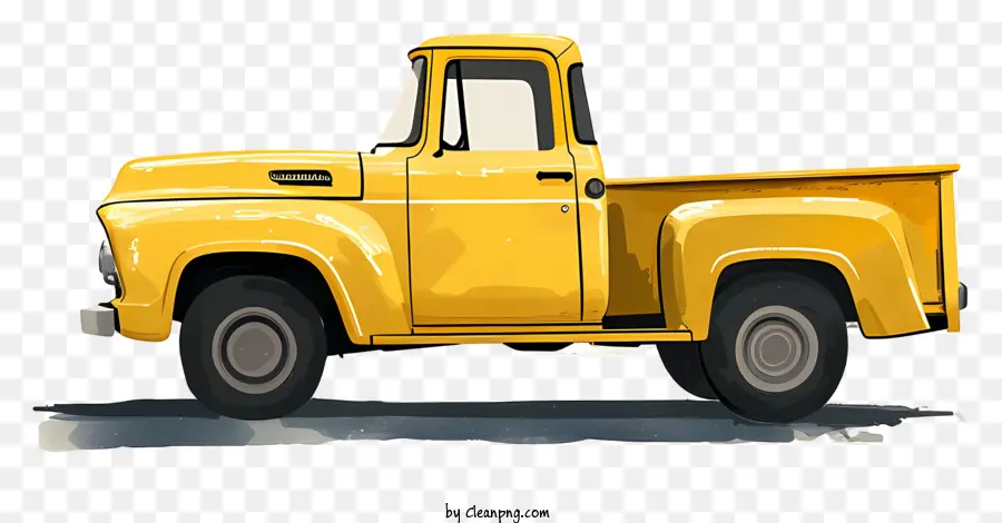 Camioneta，Camioneta Amarilla PNG