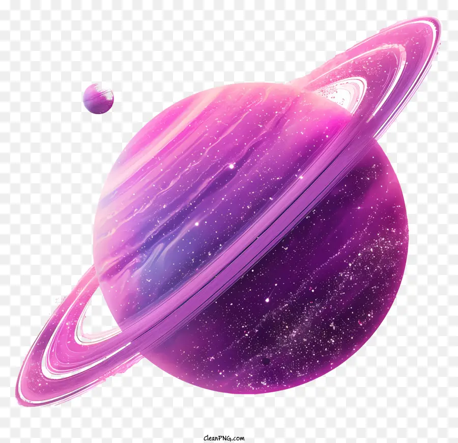 El Planeta Saturno，Rosa Planeta PNG