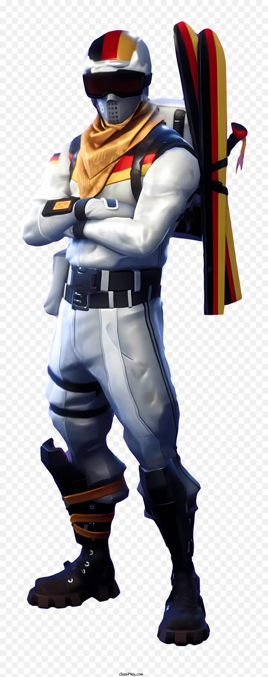 Fortnite，Personaje De Esquí PNG