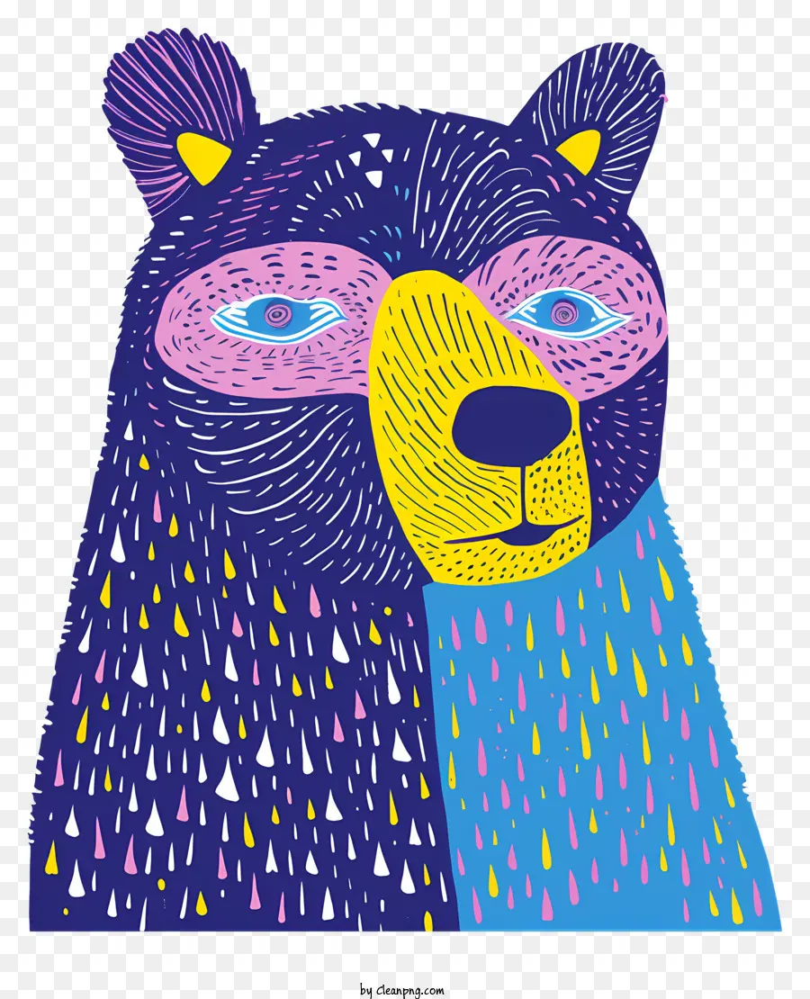 Oso Azul，Oso PNG