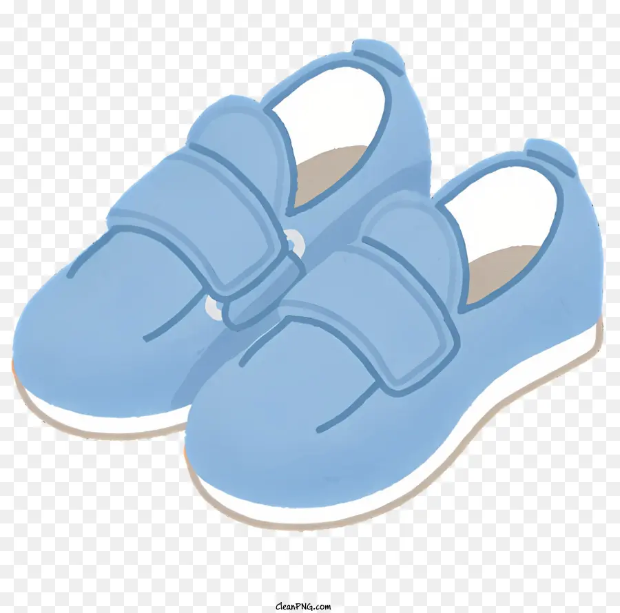 Zapatos De Enfermera，Zapatos Azules PNG