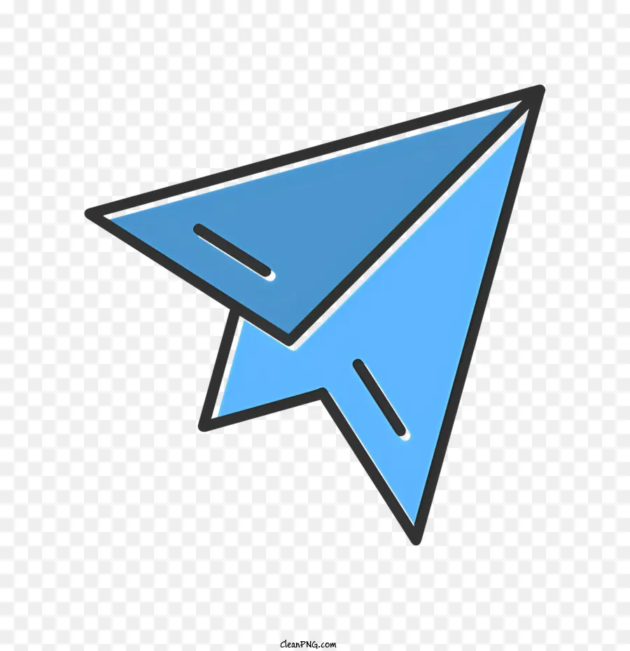 Telegrama Logotipo，Paper Airplane PNG