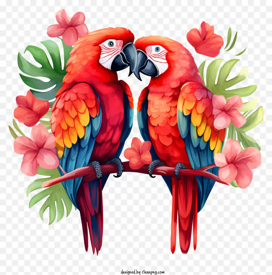 Loros De San Valentin，Loros PNG