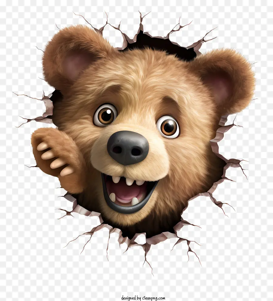 Lindo Oso De，Oso Pardo PNG