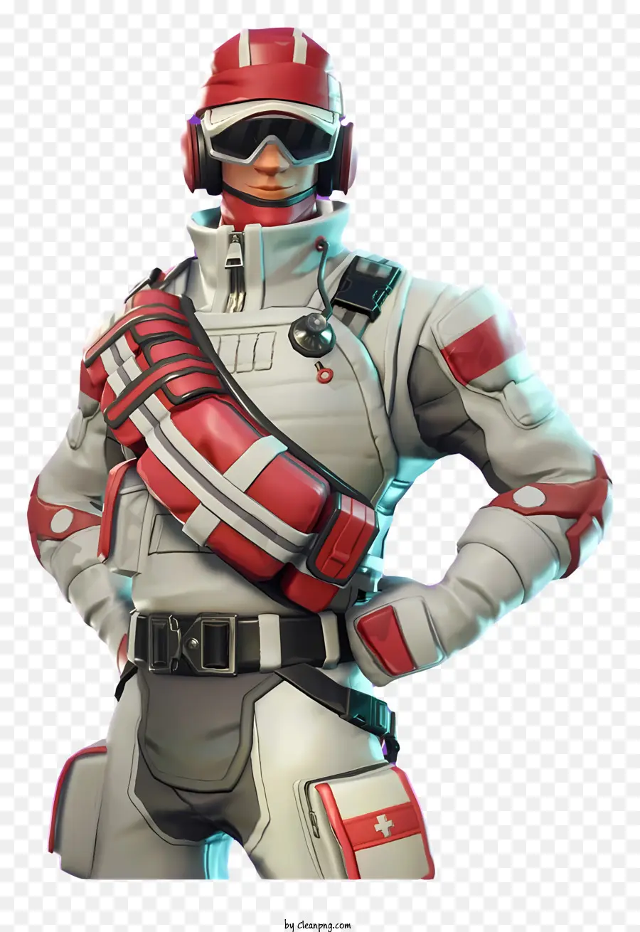 Fortnite，Trabajador De Rescate PNG