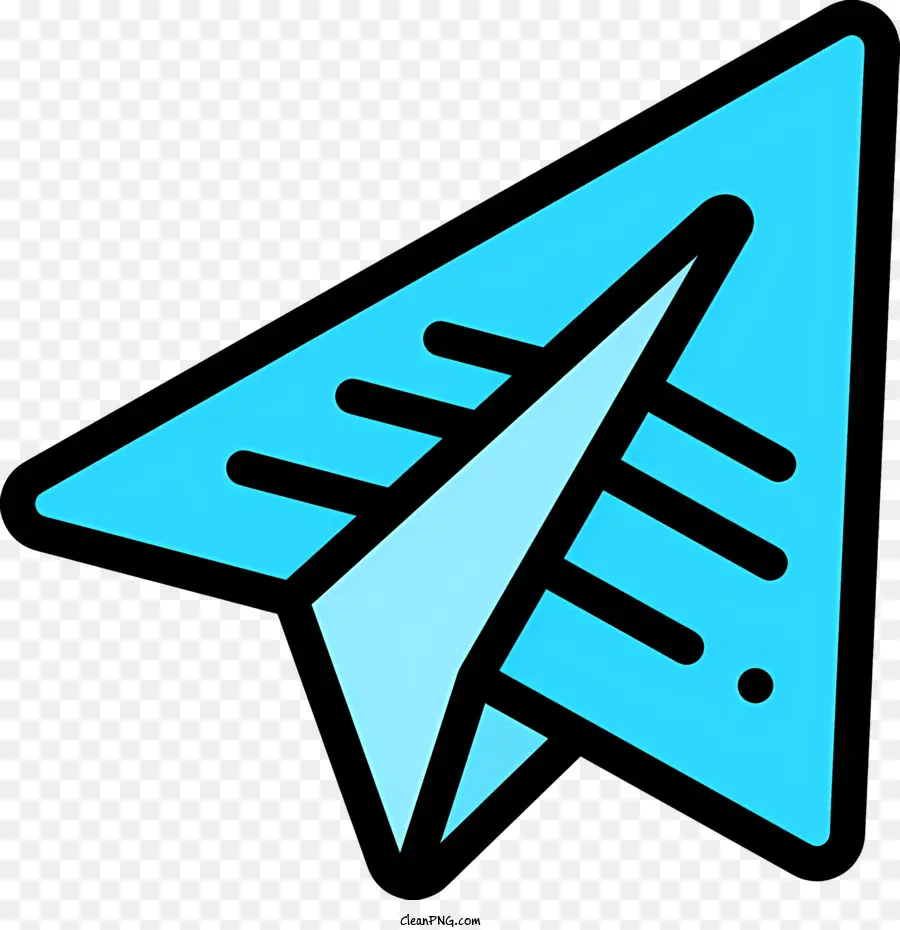 Telegrama Logotipo，Paper Airplane PNG