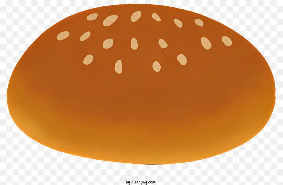 Hamburguesa，Pan De Hamburguesa Con Semillas PNG