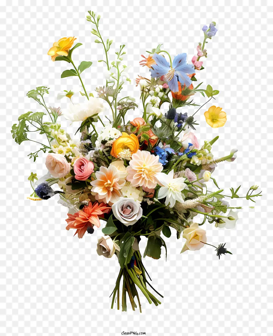 De La Boda Ramo De Flores，Bouquet Of Flowers PNG