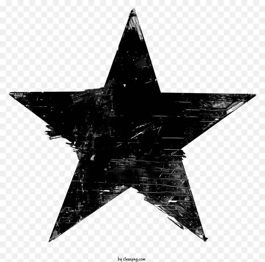 Black Star，Estrella Grande PNG