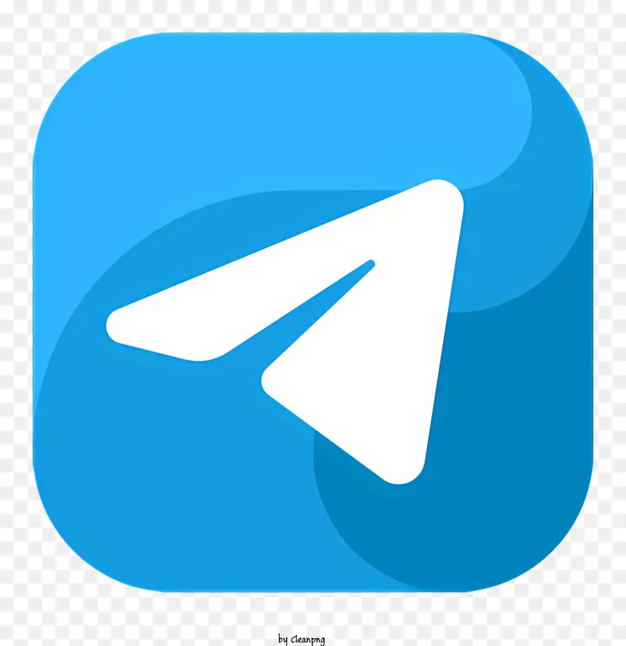 Telegrama Logotipo，Flecha PNG