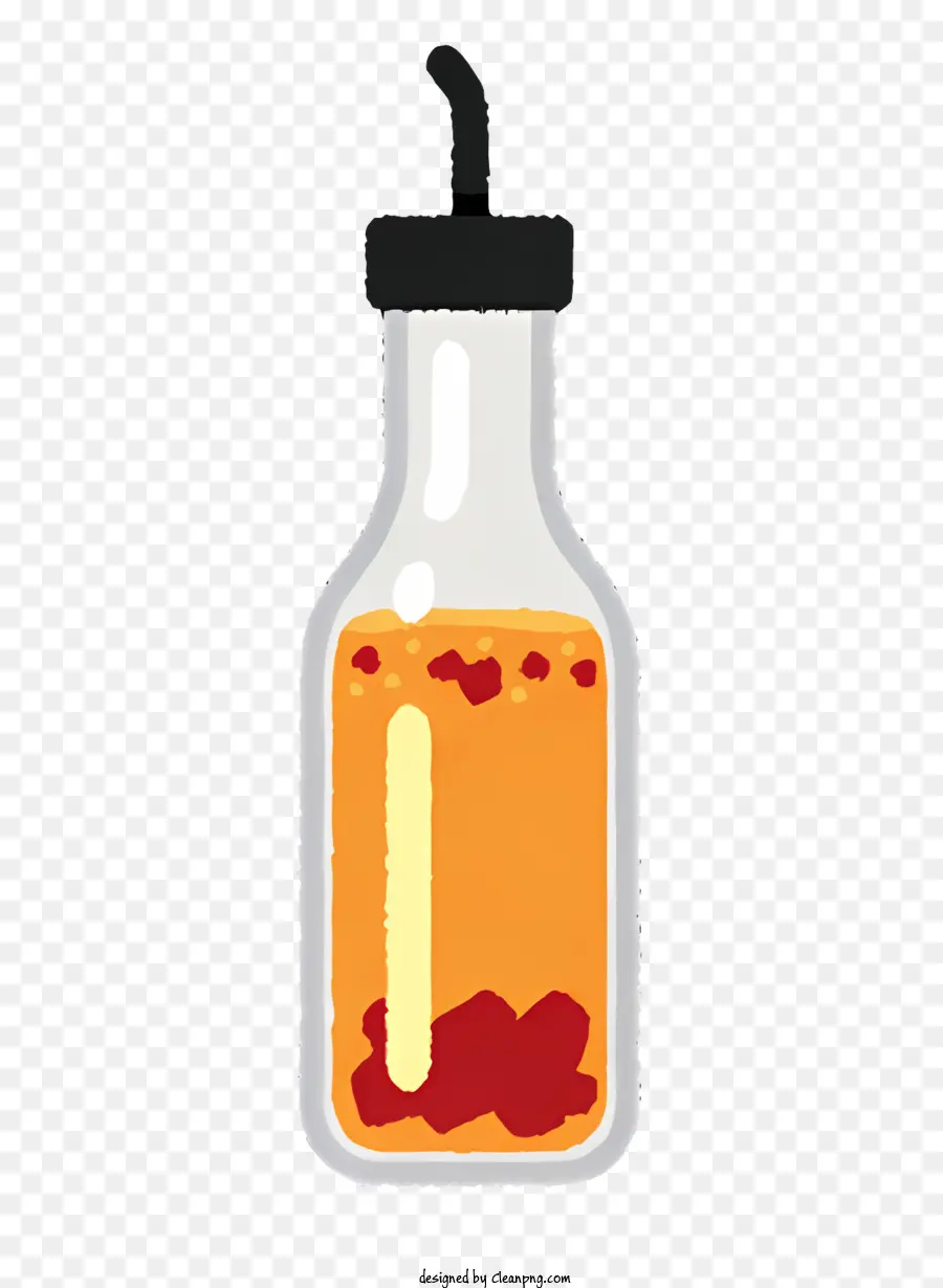Elementos De Cocina，Botella De Ketchup PNG